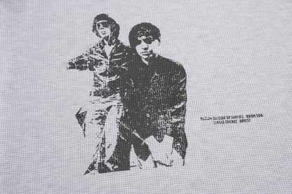 Vintage Striped Layered | Polo Sweatshirt - Santo 