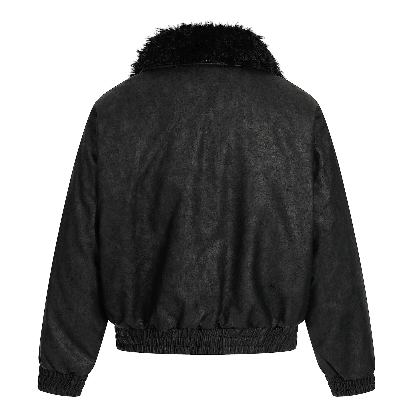 Vintage Pocket | Padded Suede Jacket - Santo 