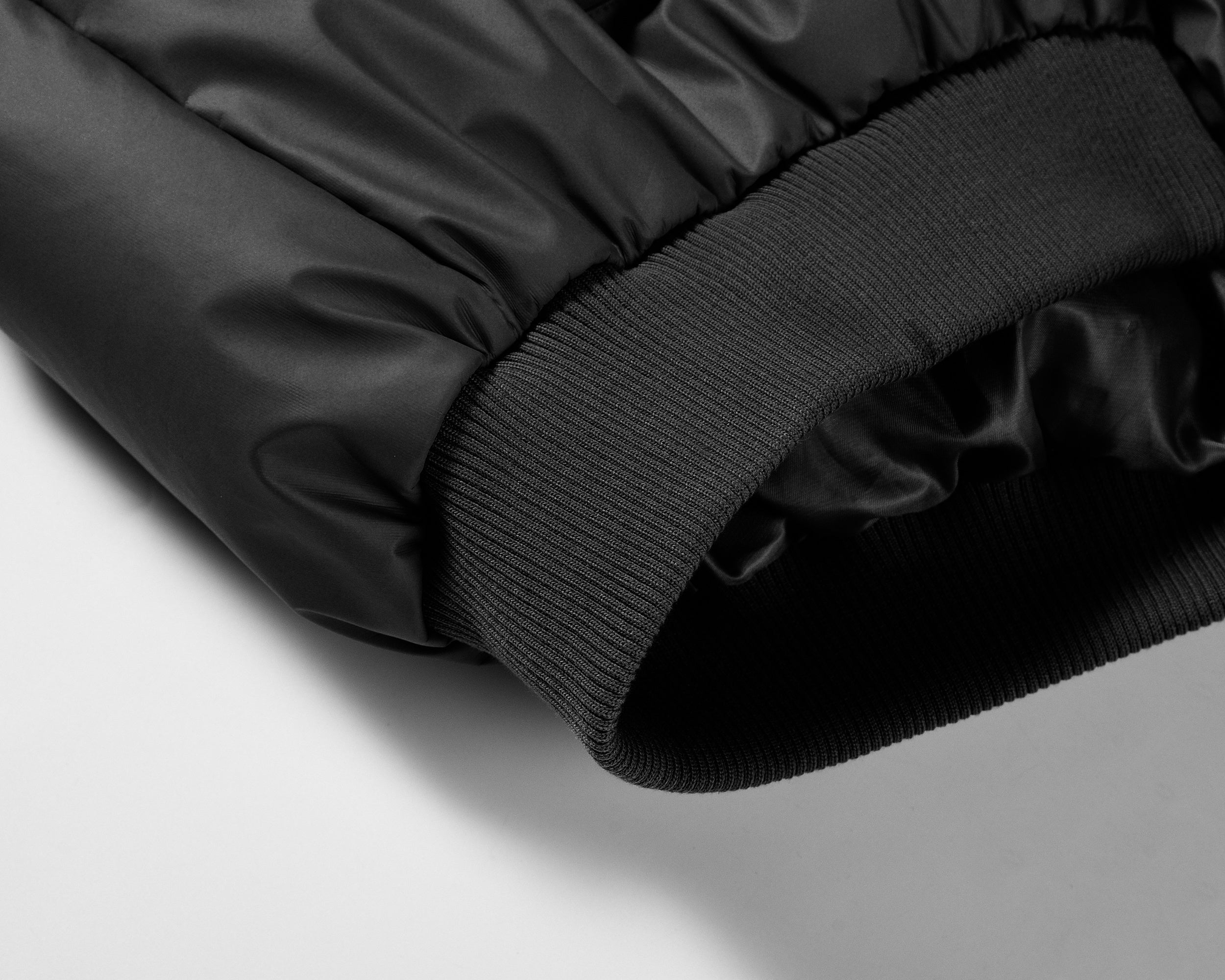 Clean Quilted|Padded Cropped Puffer