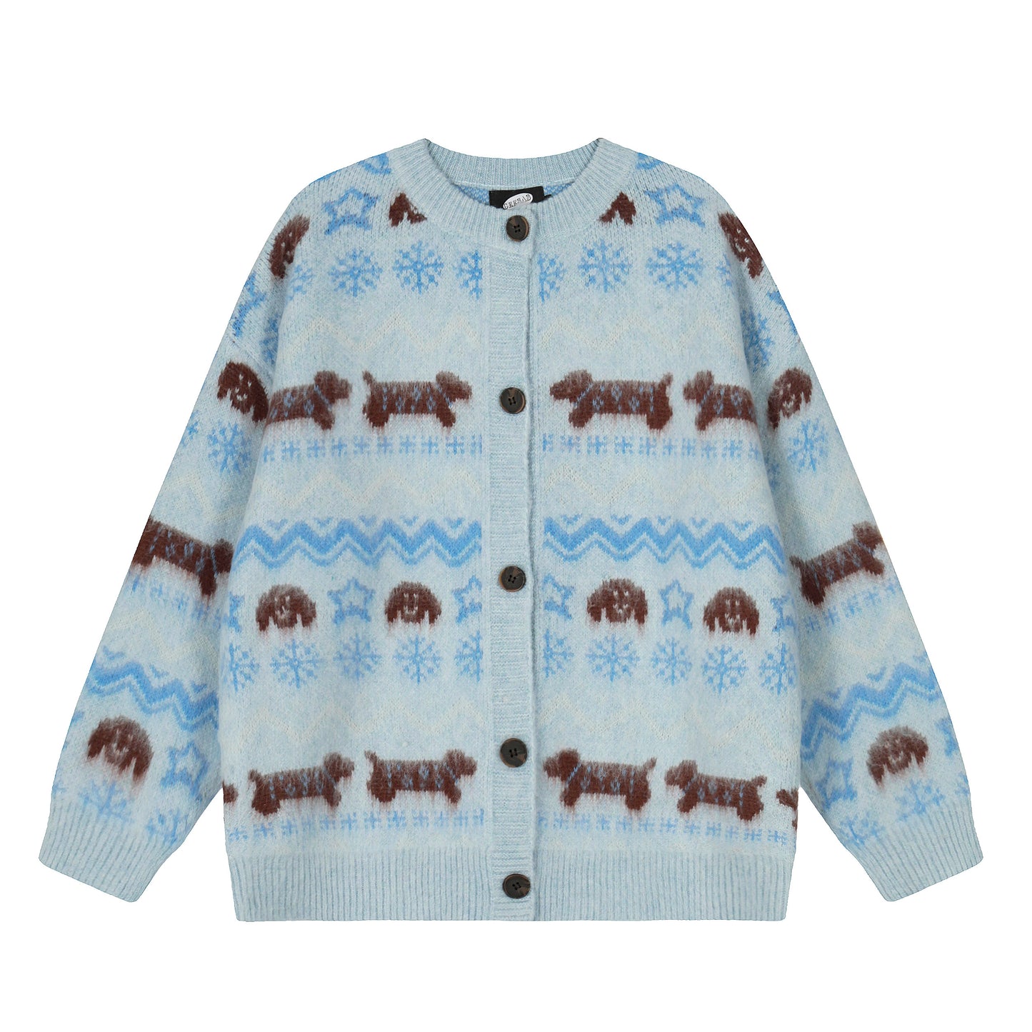 Puppy Fair | Button-Up Cardigan Sweater - Santo 