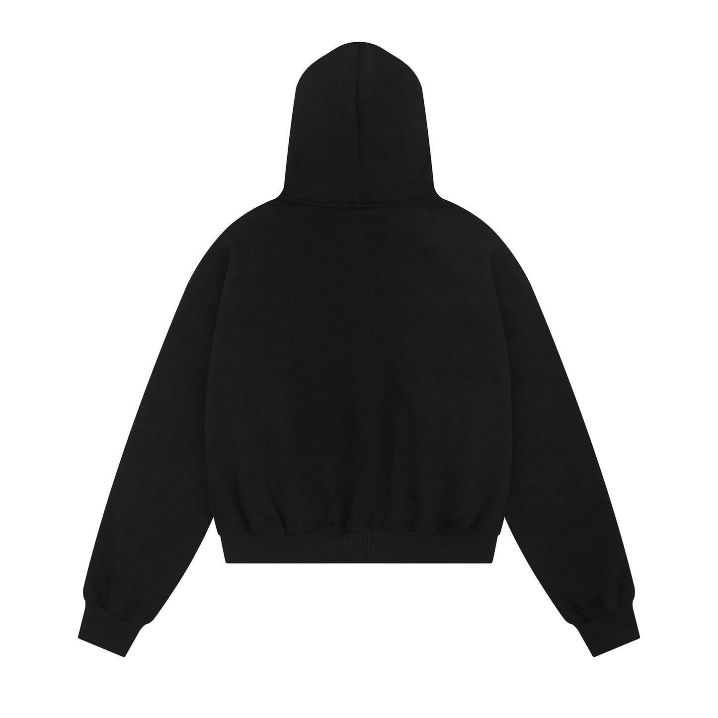 STELLAR | Rhinestone Script Zip Hoodie