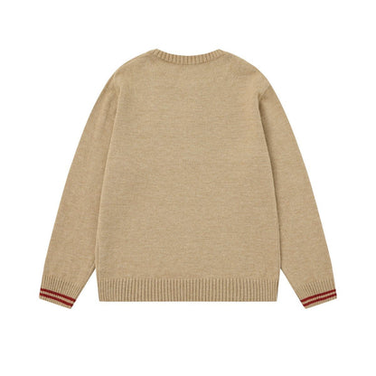 Winston | Dual-Collar Cable Knit Sweater - Santo 