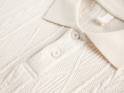 Cable Knit | Basic T-Shirt - Santo 