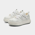 Edge | Distressed Platform Sneakers - Santo 