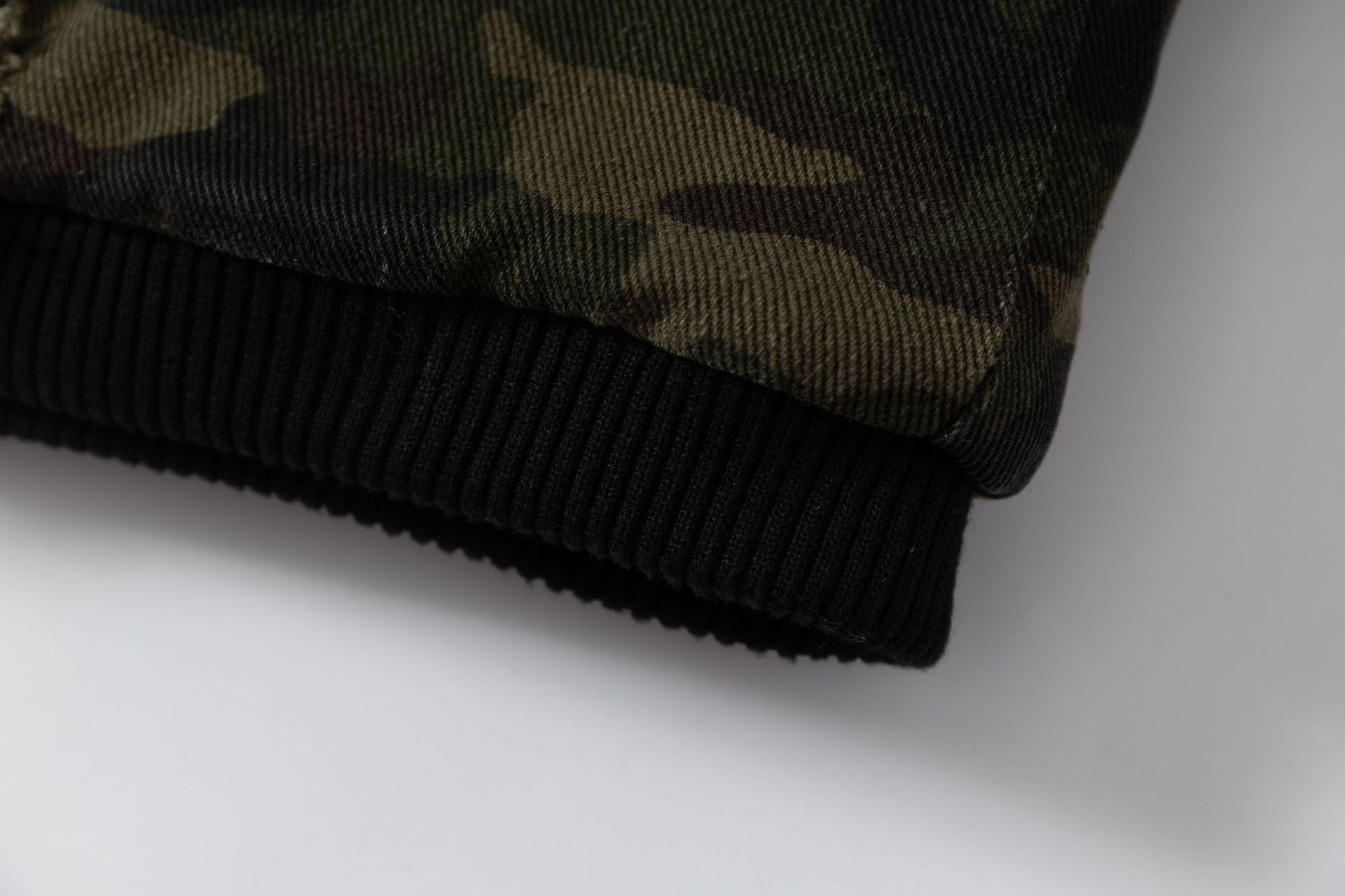 Camo Distressed | Metal Button Coat