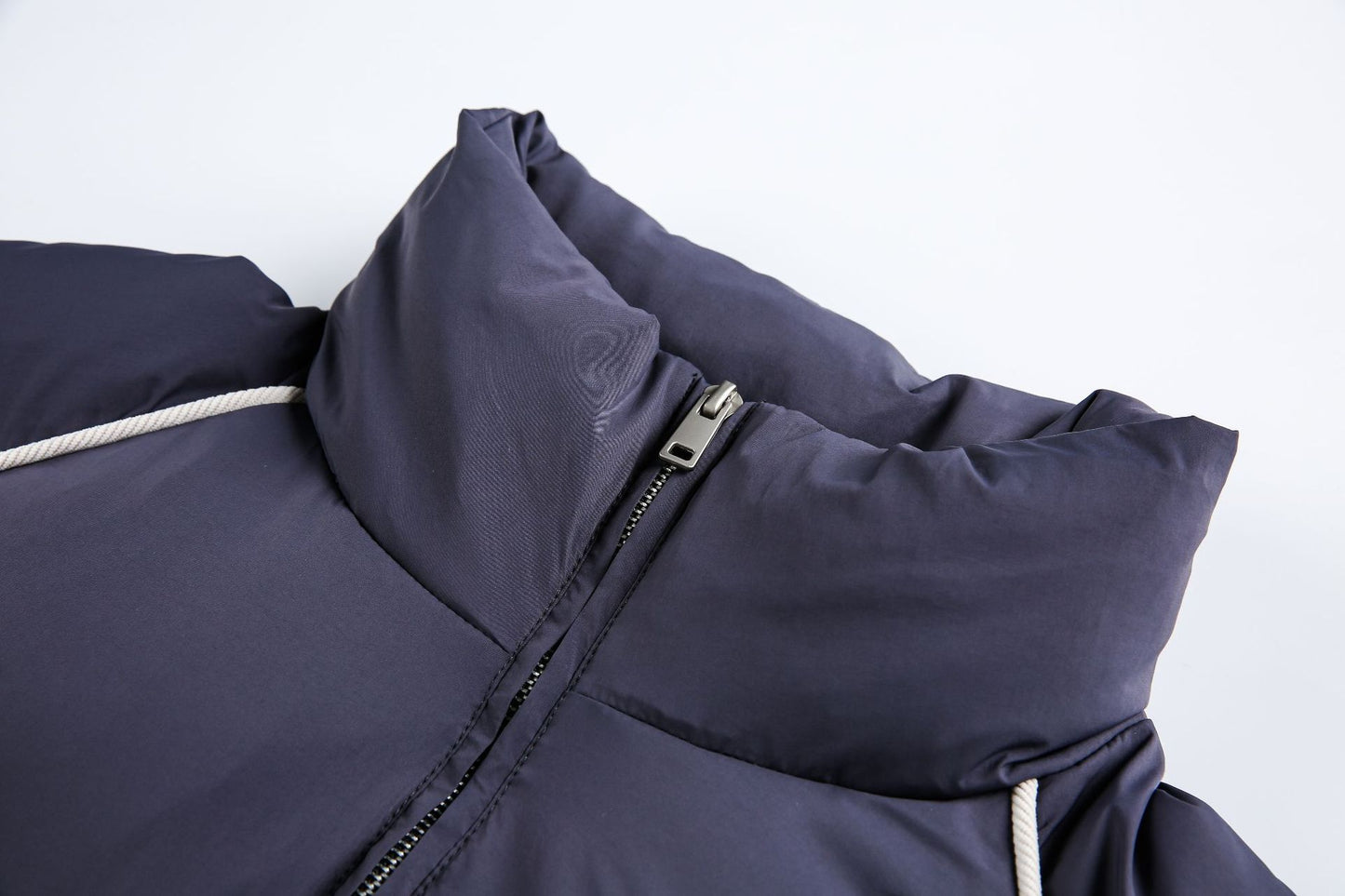 Panel Stitching | Stand Collar Coat