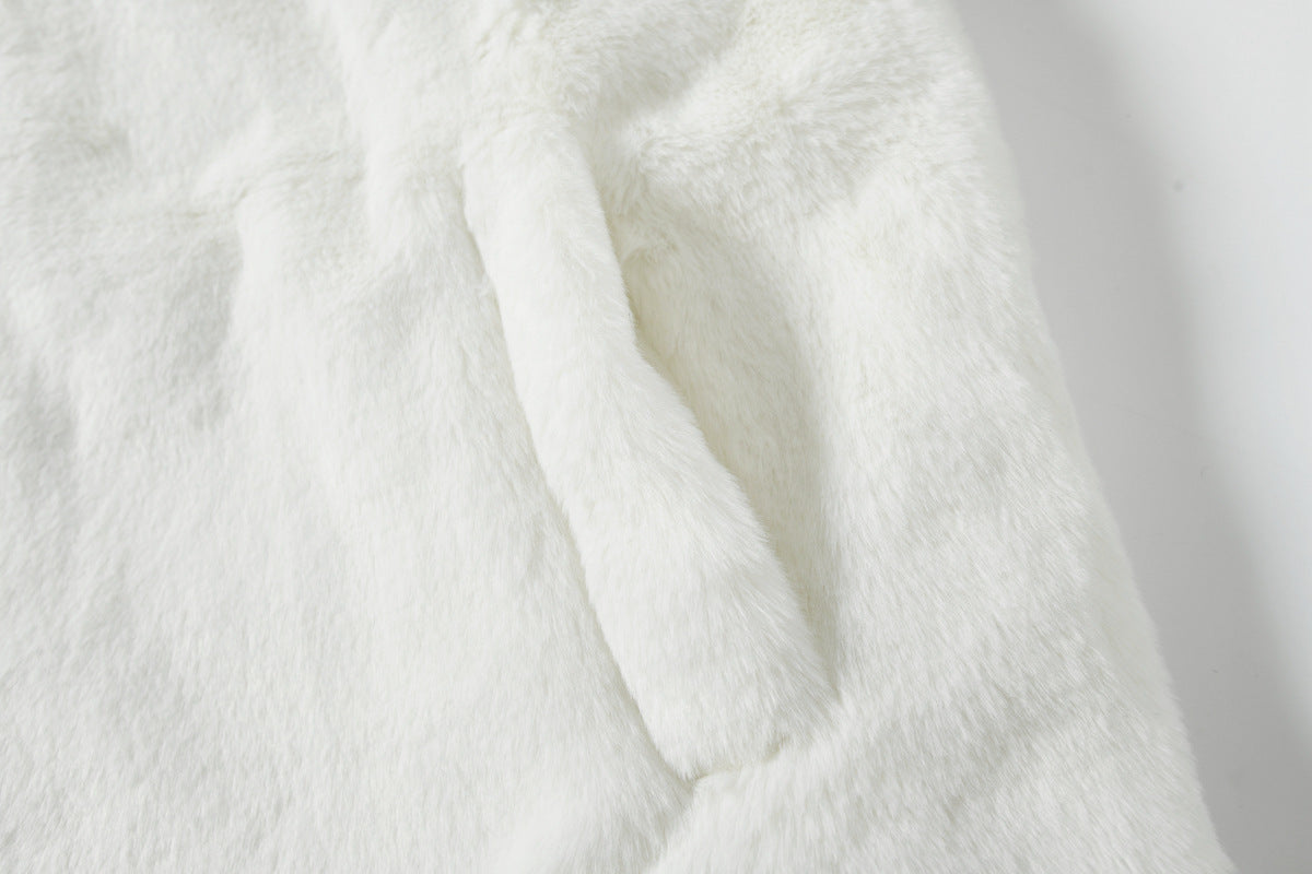 Streetwear Outerwear | Gothic Fur Jacket - Santo 