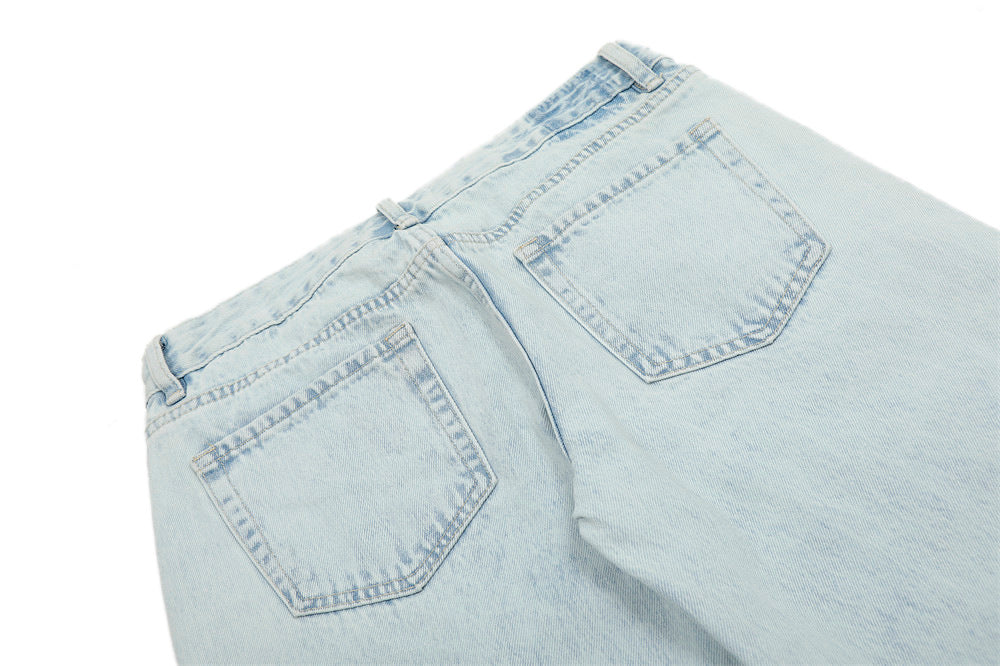 Light Blue Vintage | Straight Jeans