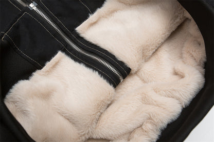 Faux Fur Lined | Hooded Puffer Jacket