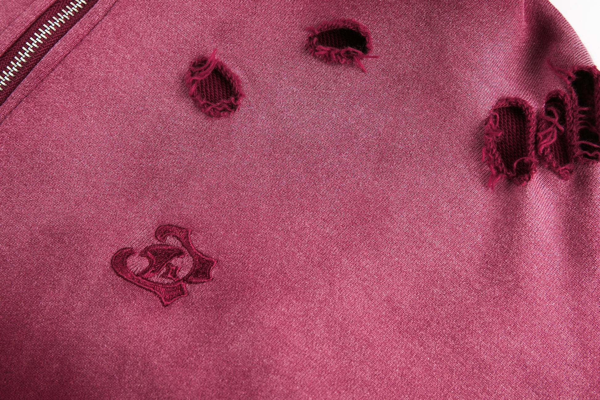 Distressed | Dip-Dye Hoodie - Santo 