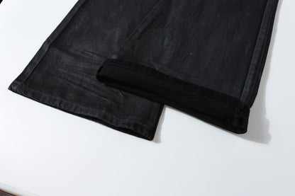 Washed Black Flare | Stacked Jeans - Santo 