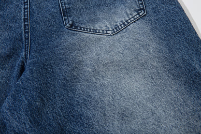 Tribal Print Washed | Baggy Jeans - Santo 