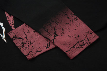 Edgy Gothic Print | Hiphop Sweatshirt - Santo 