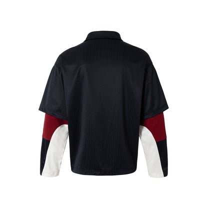 Retro Blocking Patchwork | Racing Sweatshirt - Santo 