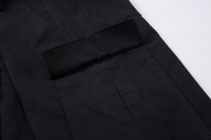 Black utility | cargo shorts - Santo 