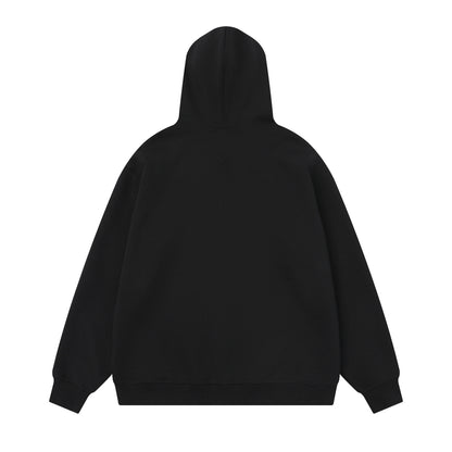 Glitter Star Apple Print | Oversized Hoodie - Santo 