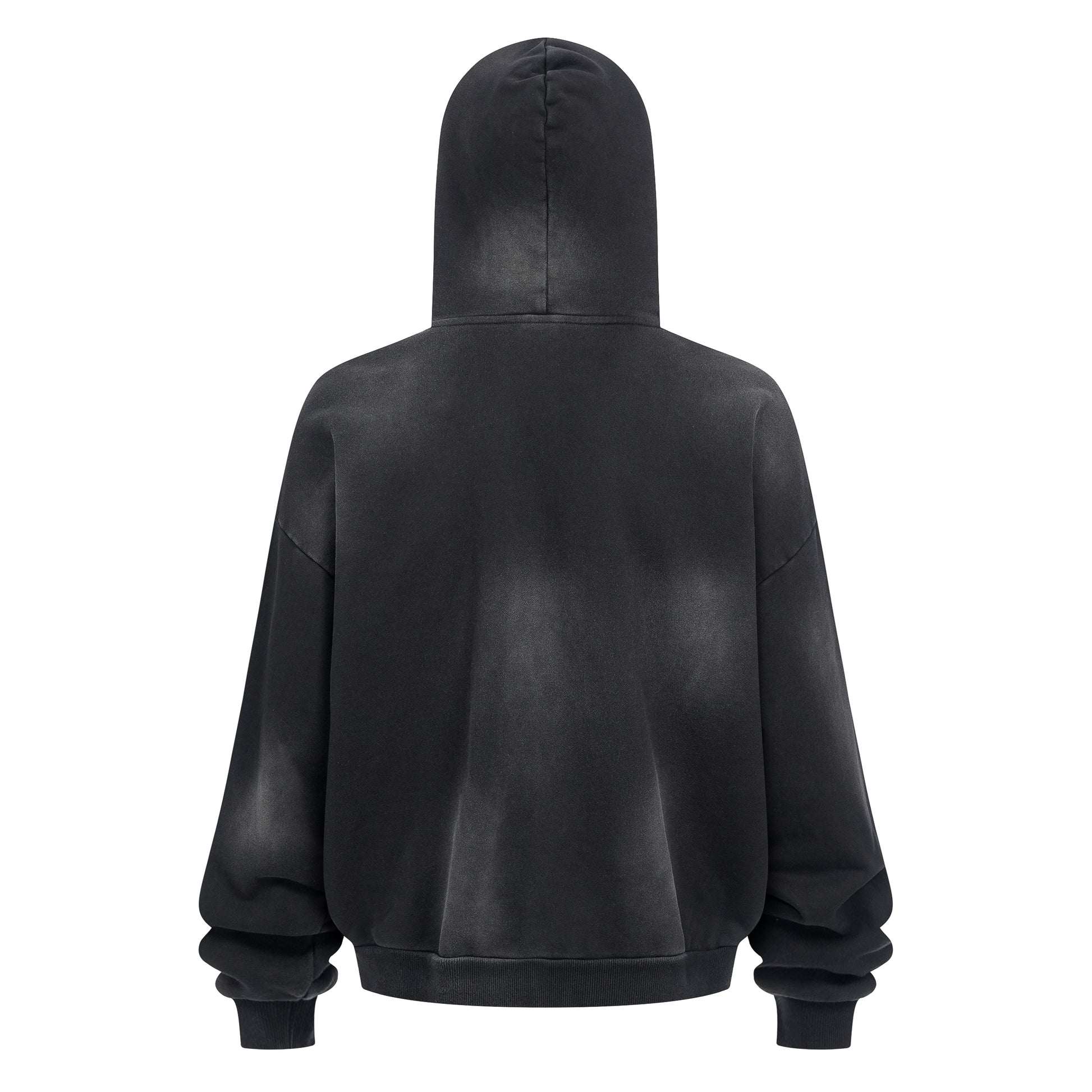 Washed Distressed | Zip-Up Hoodie - Santo 