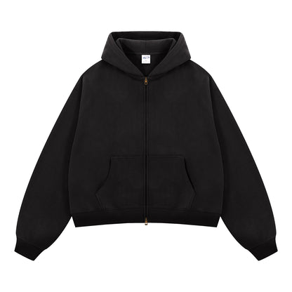 Boxy | Zip-Up Hoodie - Santo 