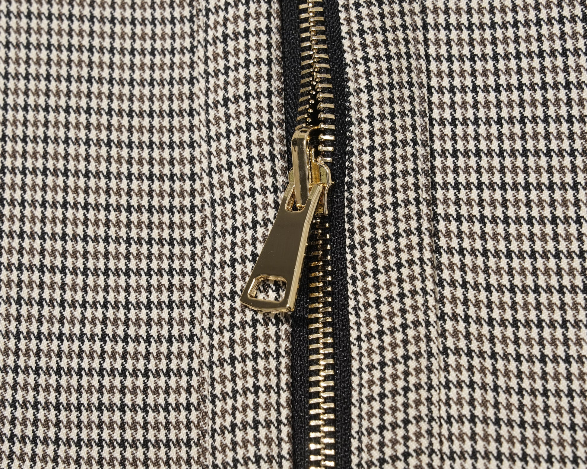 Houndstooth | Zip Up Hoodie - Santo 