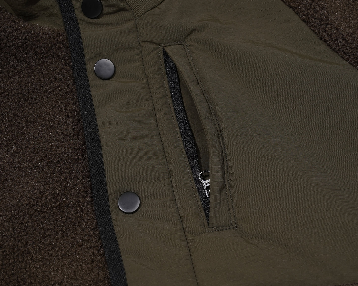 Color Block Patchwork | Fleece Jacket - Santo 