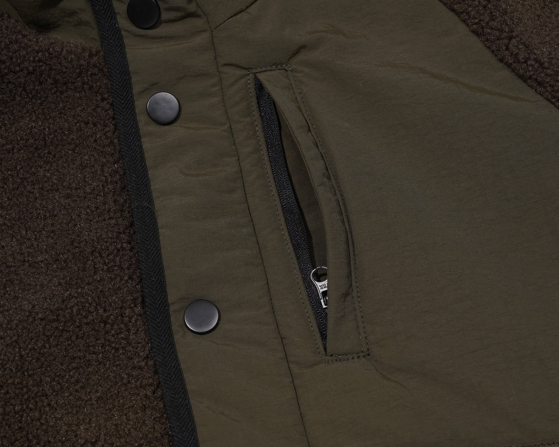 Color Block Patchwork | Fleece Jacket - Santo 