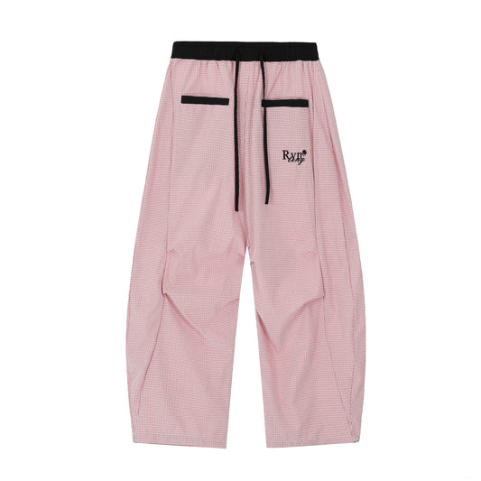 Everyday Ease | Gingham Relaxed Fit Pants