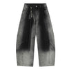 INK SPLASH | Wide Fit Printed Trousers