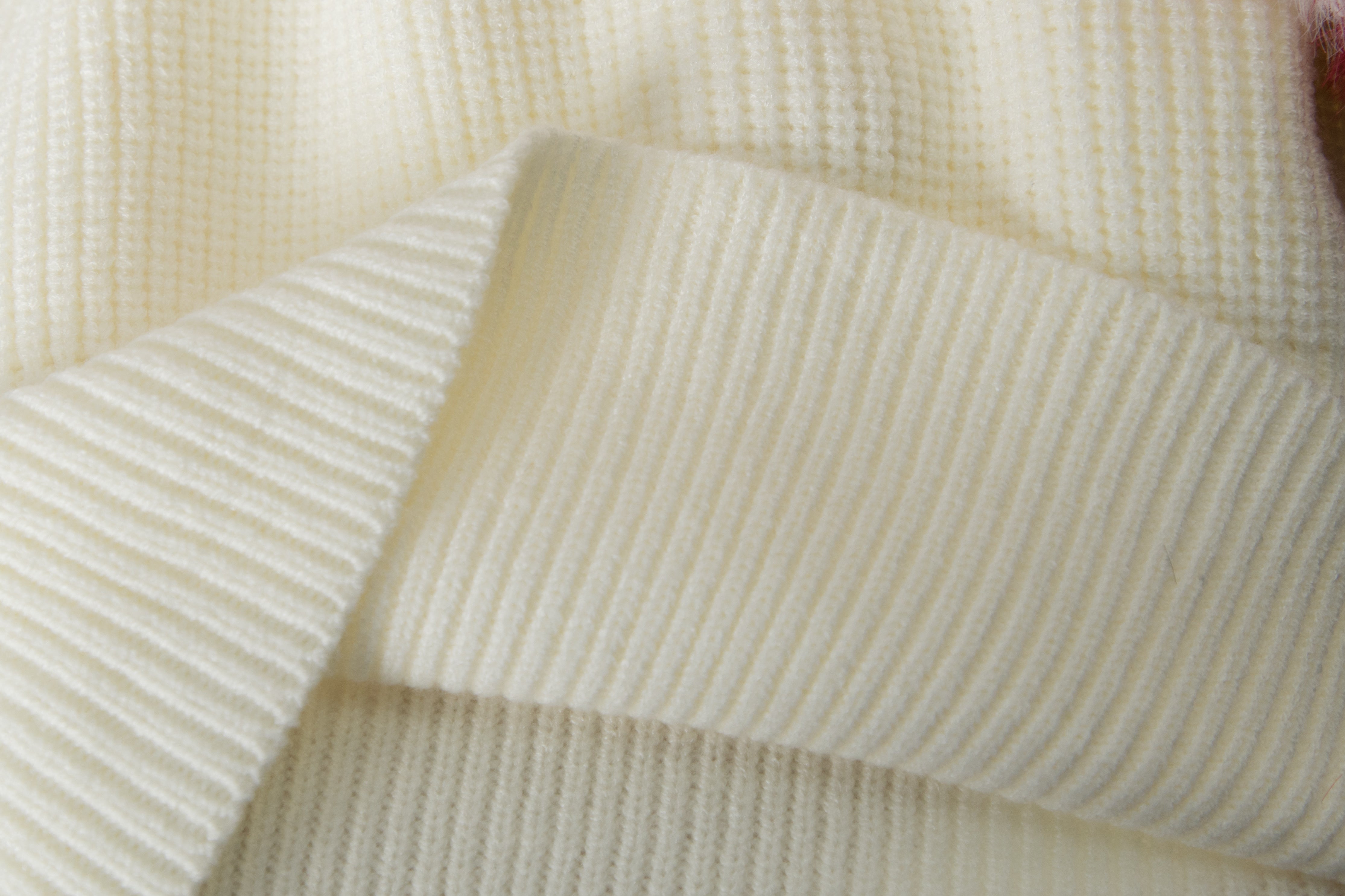 Star Stripe | One-Shoulder Knit Sweater with Scarf