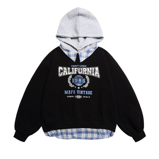California Varsity | Hoodie – Layered Streetwear Style