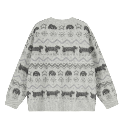 Puppy Fair | Button-Up Cardigan Sweater - Santo 