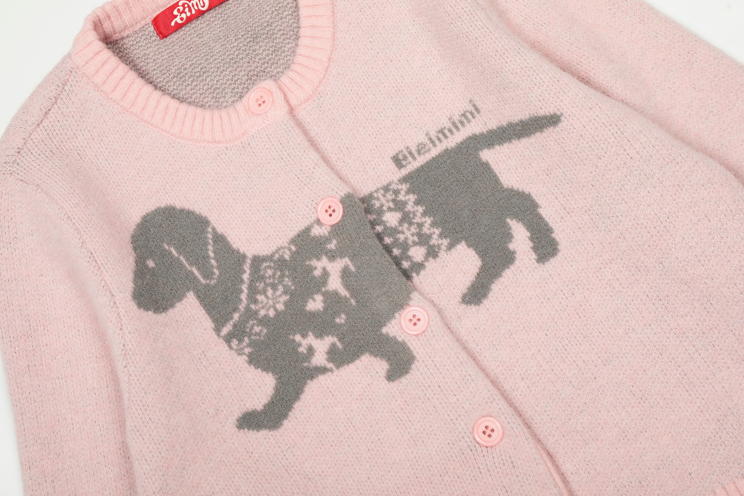 Doxie Knit | Dachshund Embroidered Cardigan