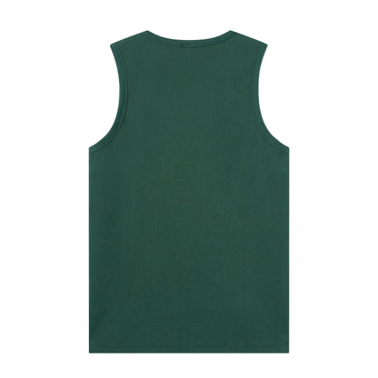 Pure Form | Ribbed Sleeveless Tank - Santo 