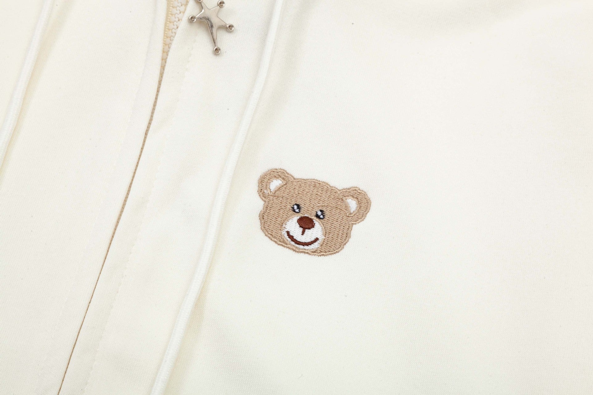 Felpa con cappuccio con cerniera 3D Teddy | Oversize