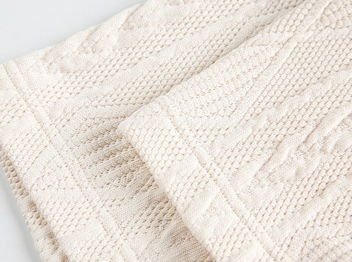 Cable Knit | Basic T-Shirt - Santo 