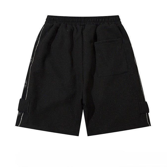 Star | Zip Up Shorts - Santo 
