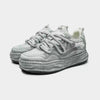 Rebel | White Platform Sneakers