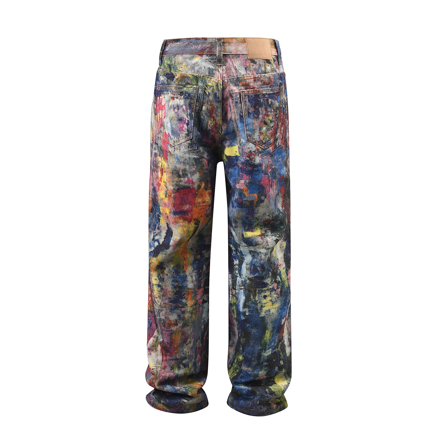 Multicolor Paint Splash | Denim Jeans - Santo 