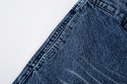 Tribal Print Washed | Baggy Jeans - Santo 