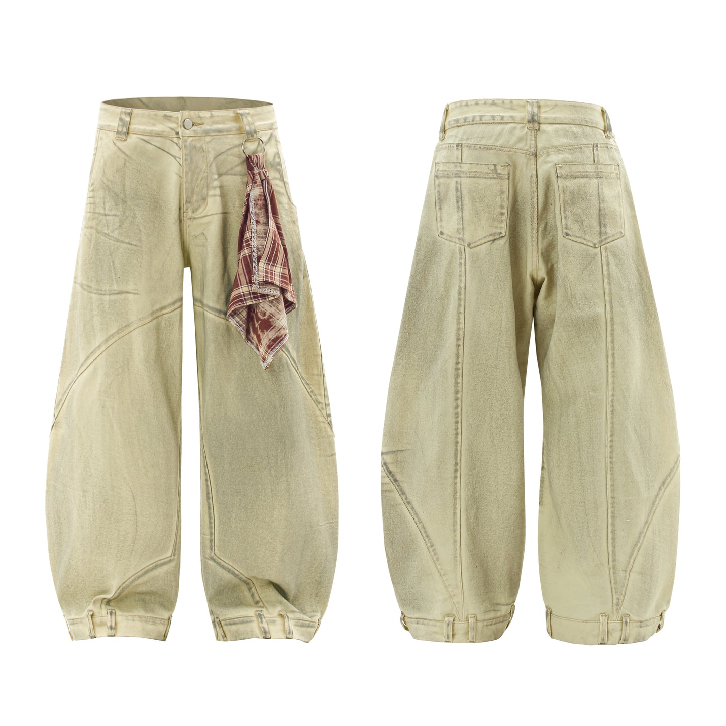 Vintage distressed | Baggy Jeans - Santo 