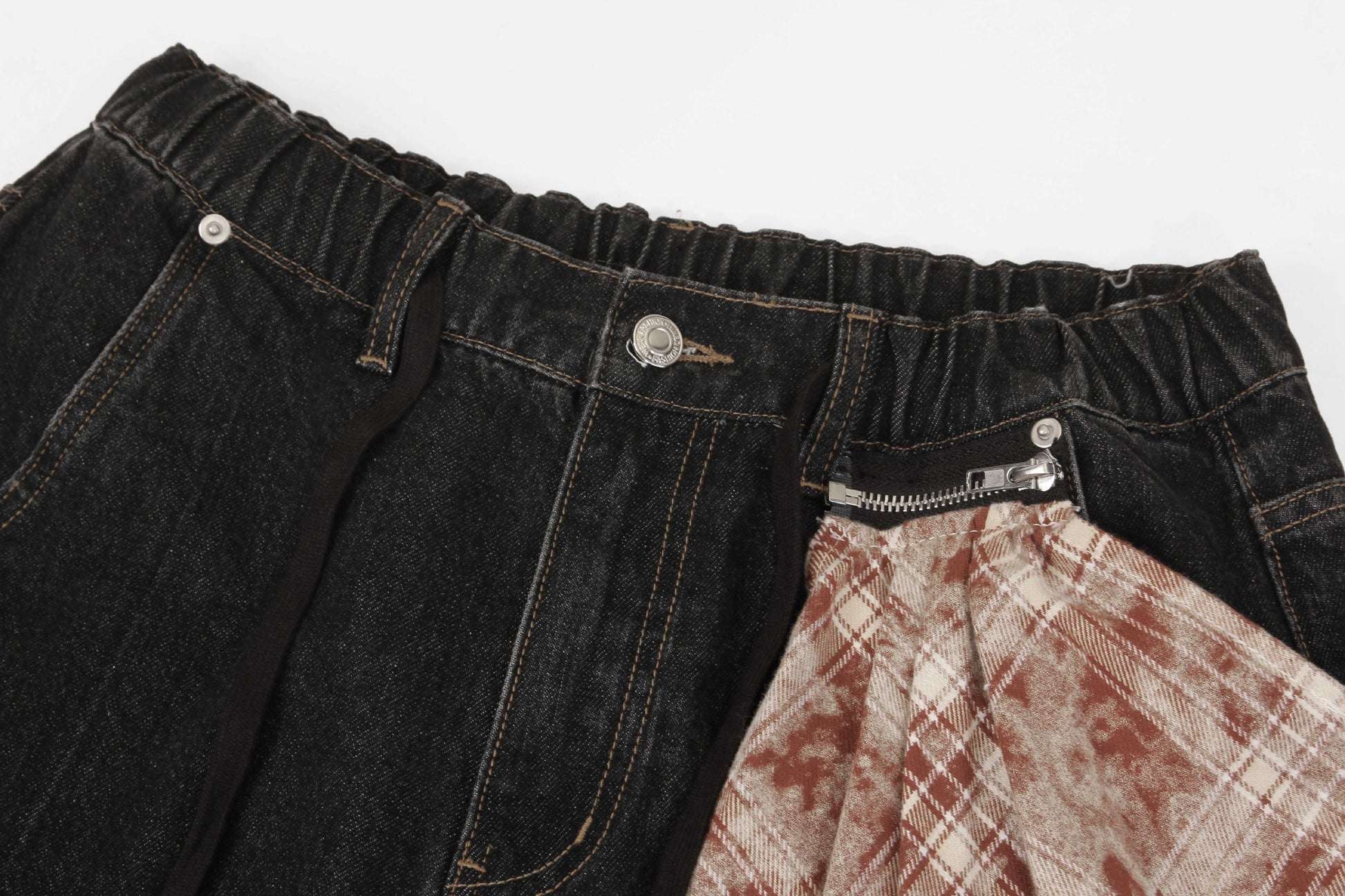 Scarf Detail | Denim Jeans - Santo 