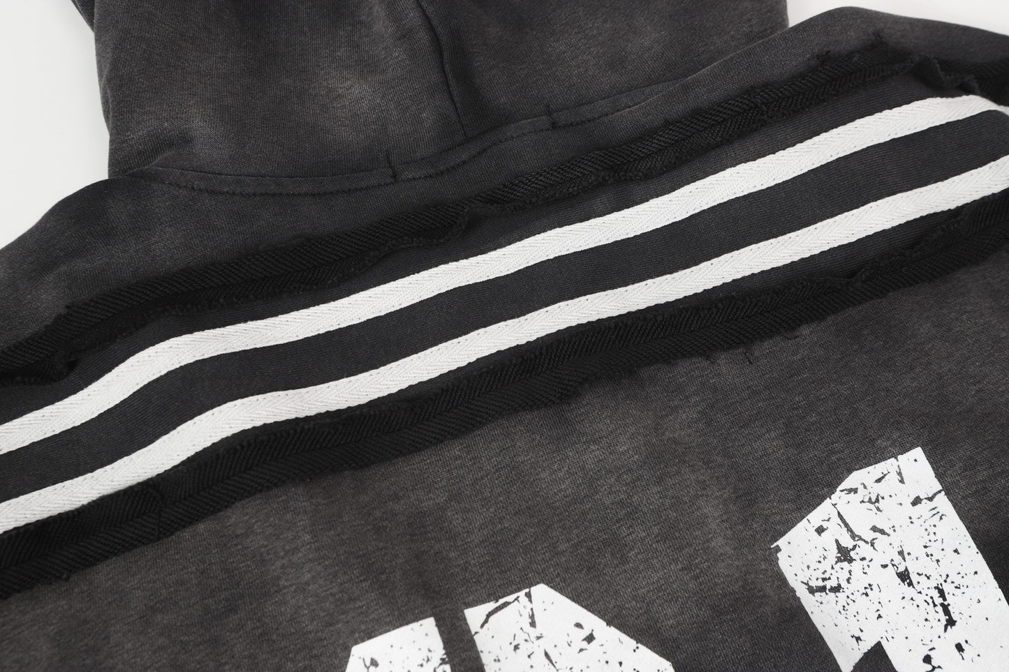 Vintage Sport Stripe | Zip Up Hoodie - Santo 