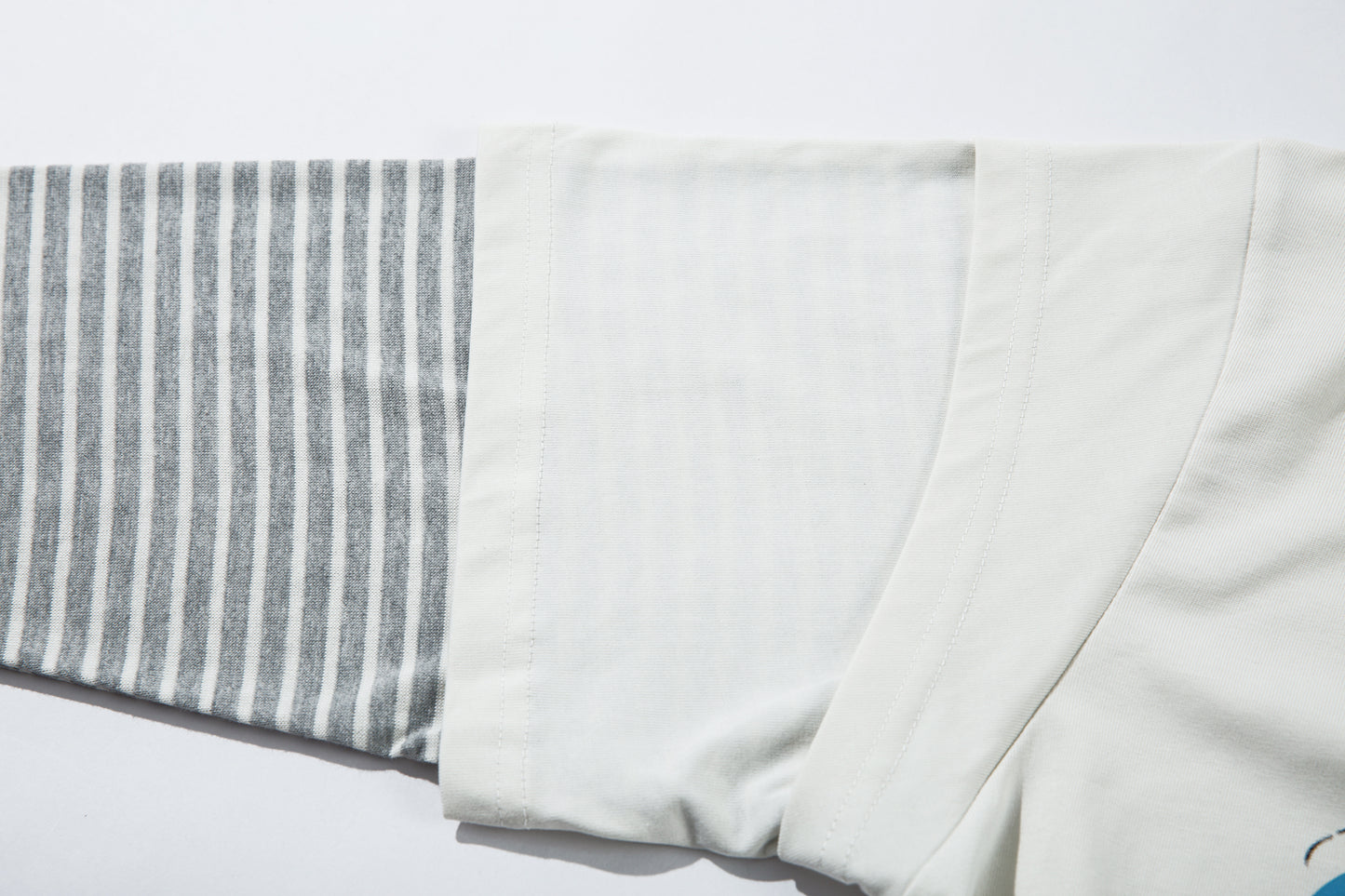 Punk Letters Patchwork | Stripe Sweatshirt - Santo 