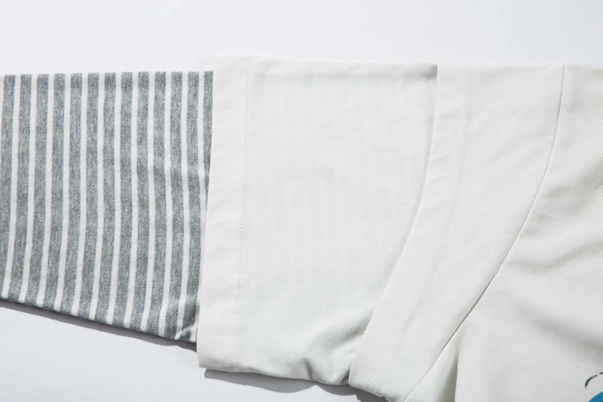 Punk Letters Patchwork | Stripe Sweatshirt - Santo 