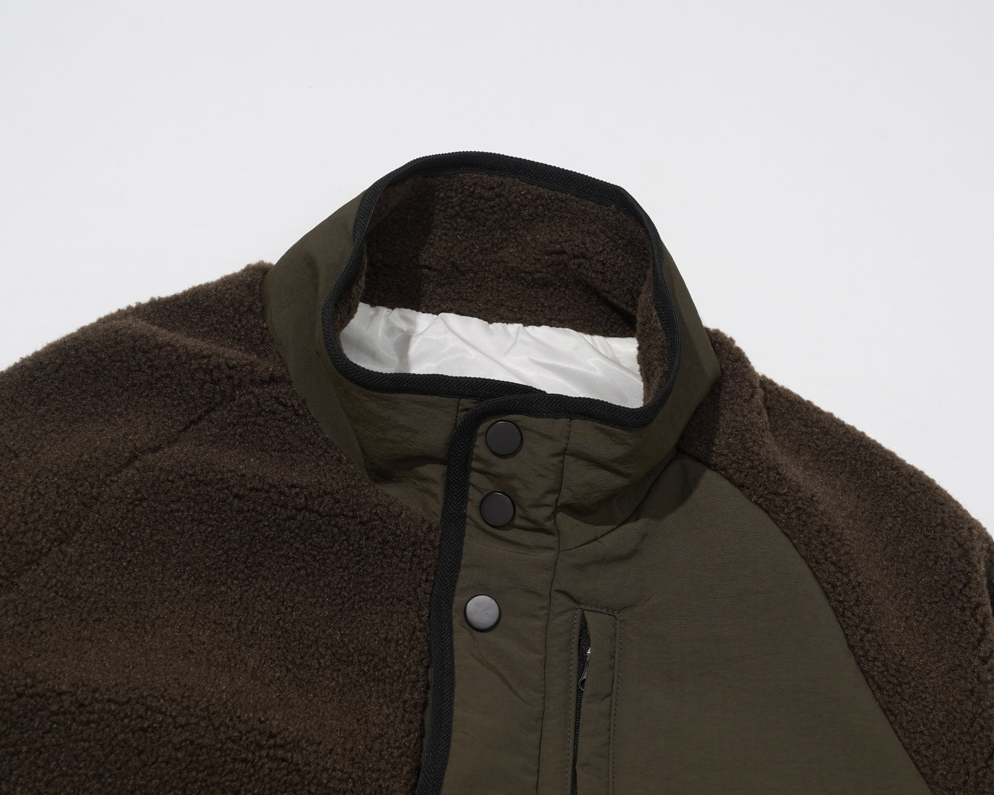 Color Block Patchwork | Fleece Jacket - Santo 