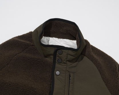 Color Block Patchwork | Fleece Jacket - Santo 