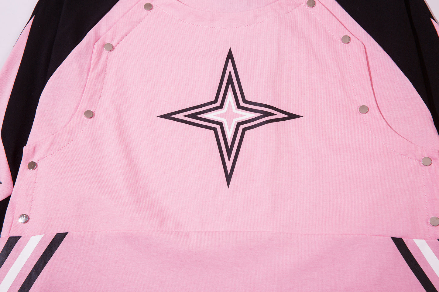 Star Panel Contrast | Patchwork Sweatshirt - Santo 