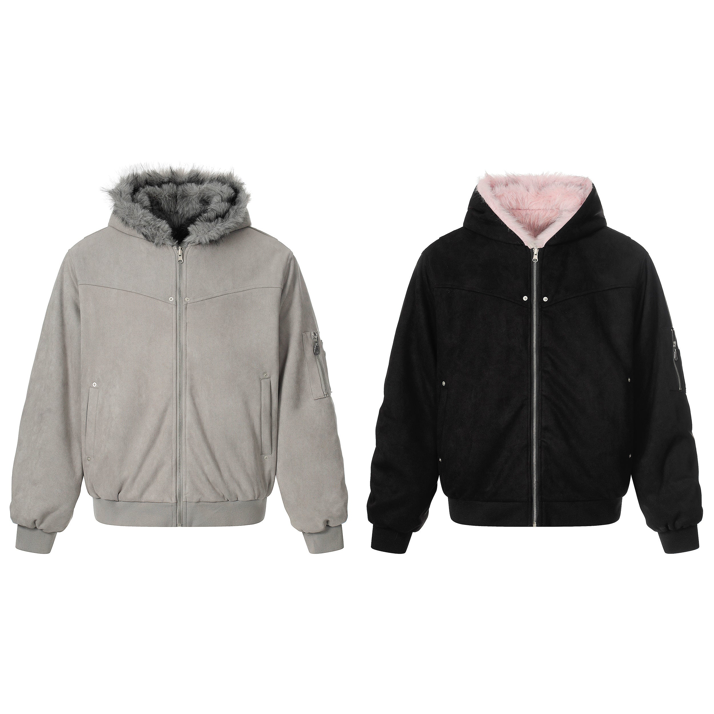 Reversible Fur | Winter Hooded Jacket