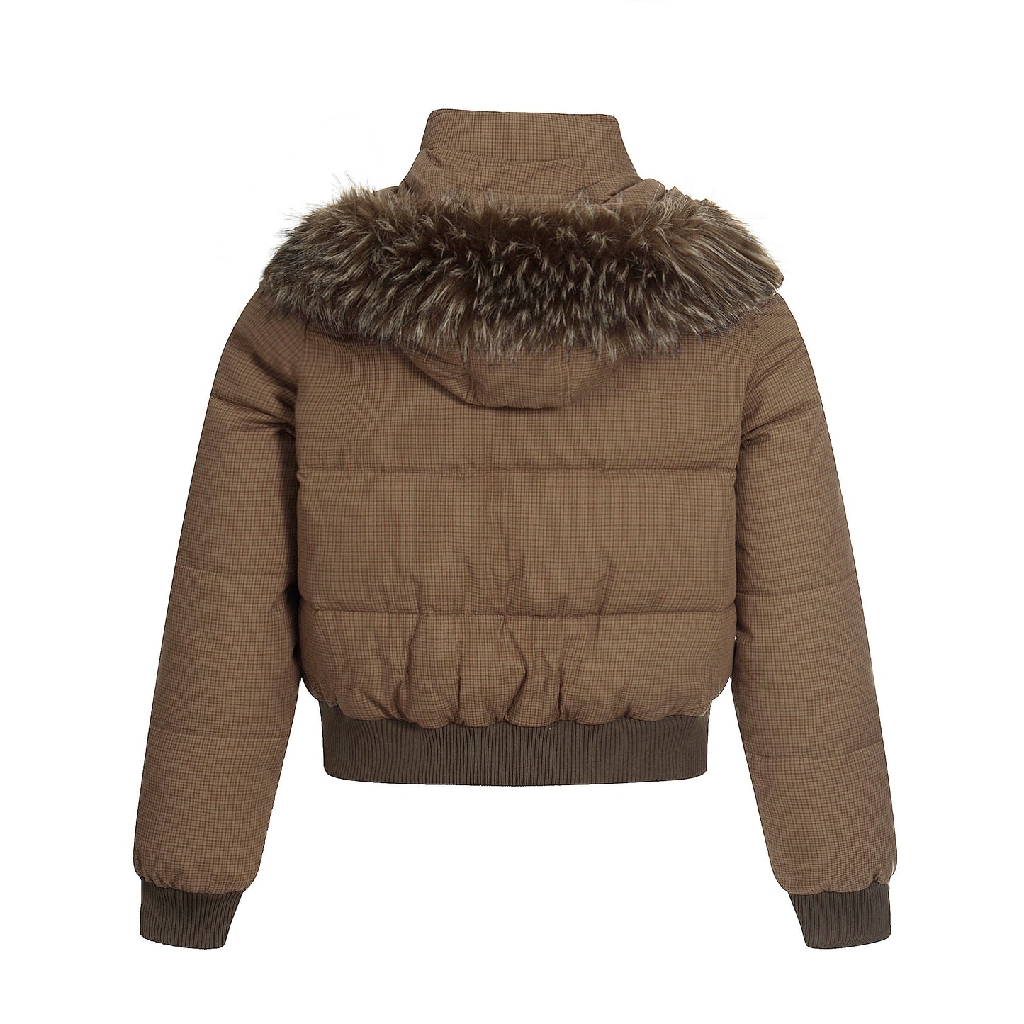 Denim Chill | Faux Fur Collar Winter Jacket - Santo 