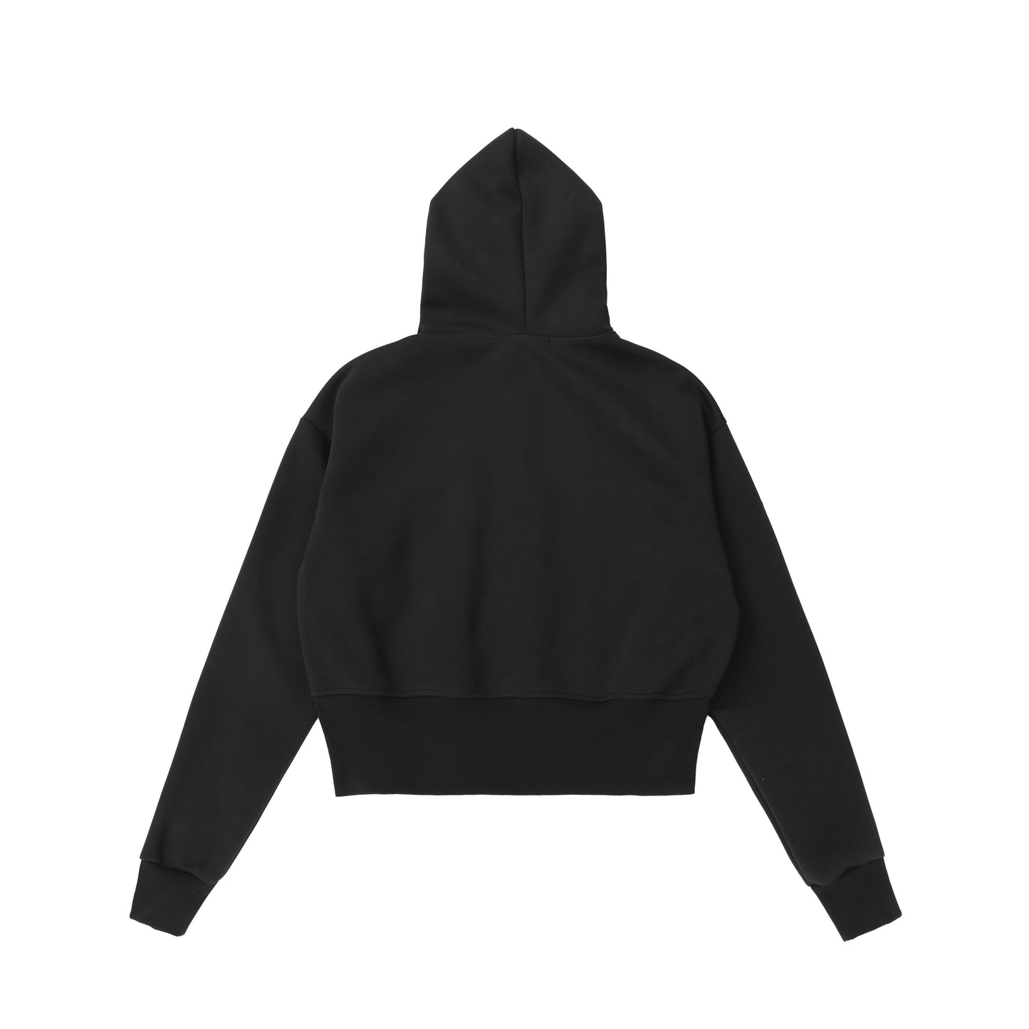 CrossCharm | Gothic Zip Hoodie with Leopard Lining