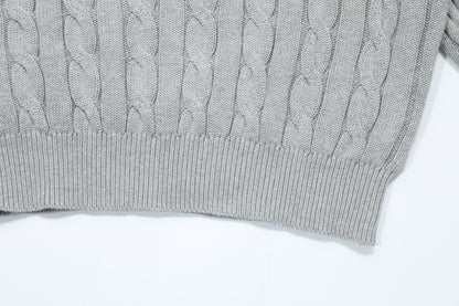 Fuzzy Pup | Dog Sweater with Colorful Knit Scarf